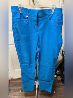 Tahari Vibrant Turquoise Women's Pants